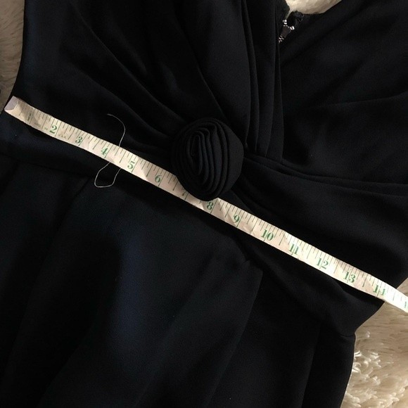 Vintage 1950’s Amazing Black Cocktail Wiggle Dress Pinup - Picture 12 of 14